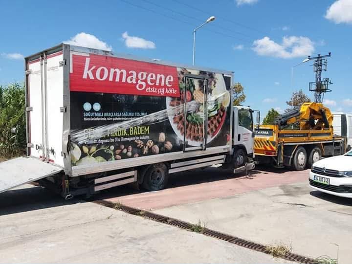 Oto İrfan Kapalı Kasa Kamyon Çekimi